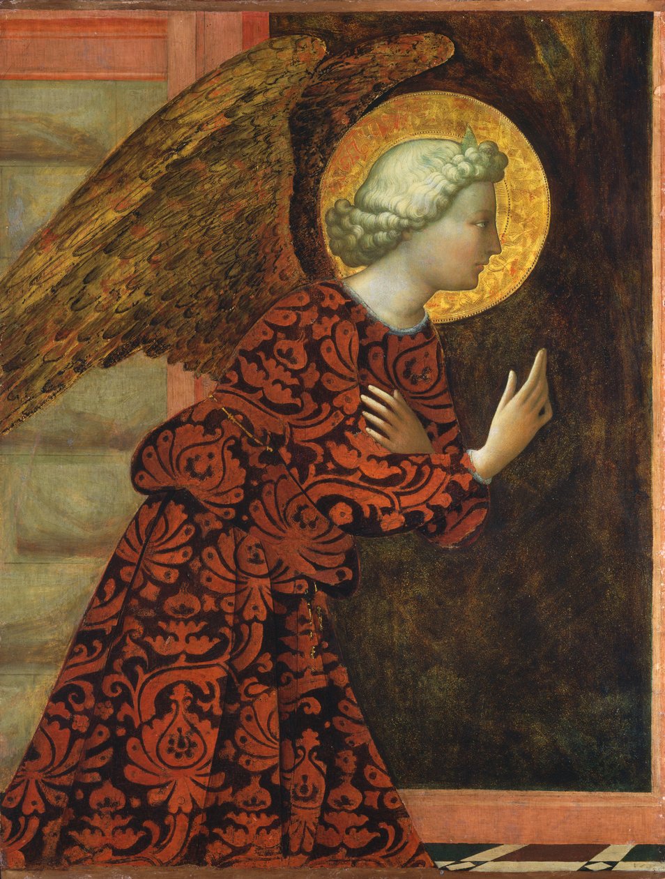 Annunciation Angel by Tommaso Masolino da Panicale