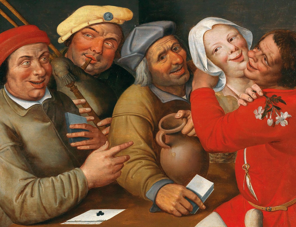 A Merry Company by Massys