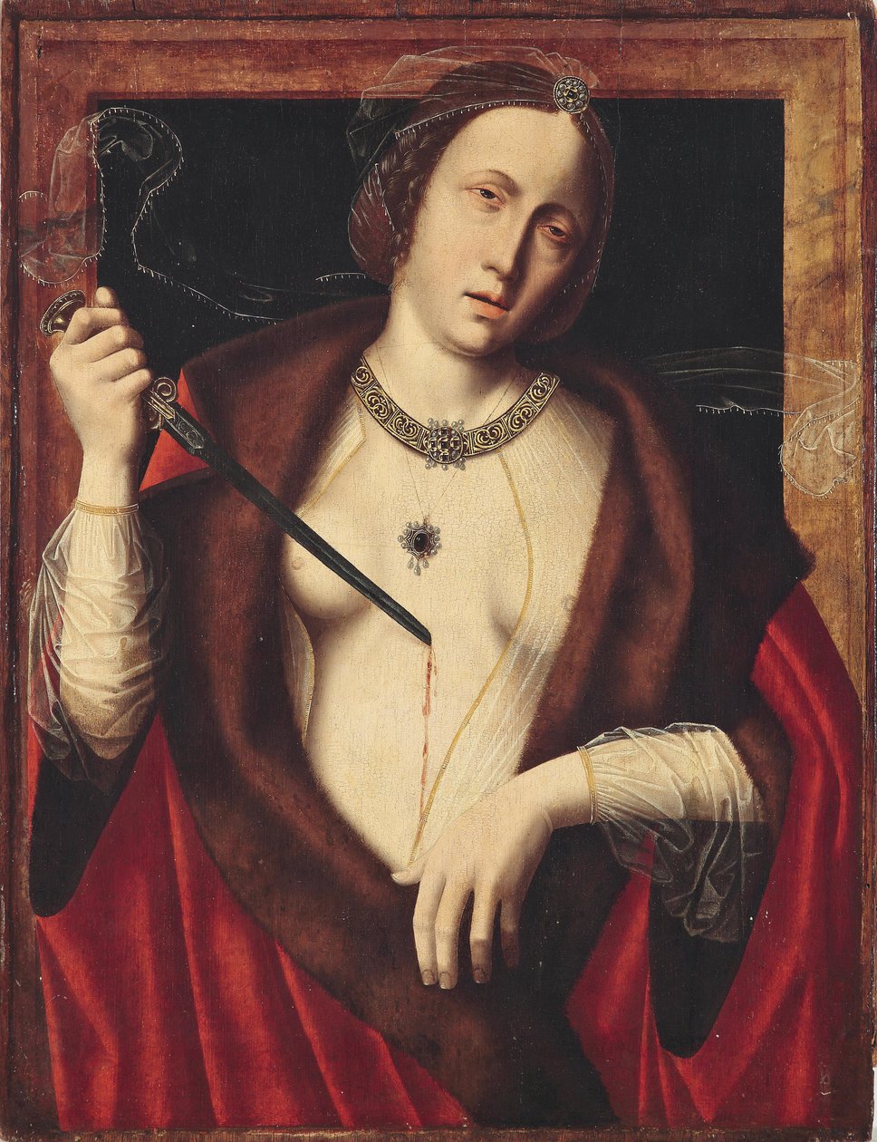 Lucretia by Master of the Holy Blood