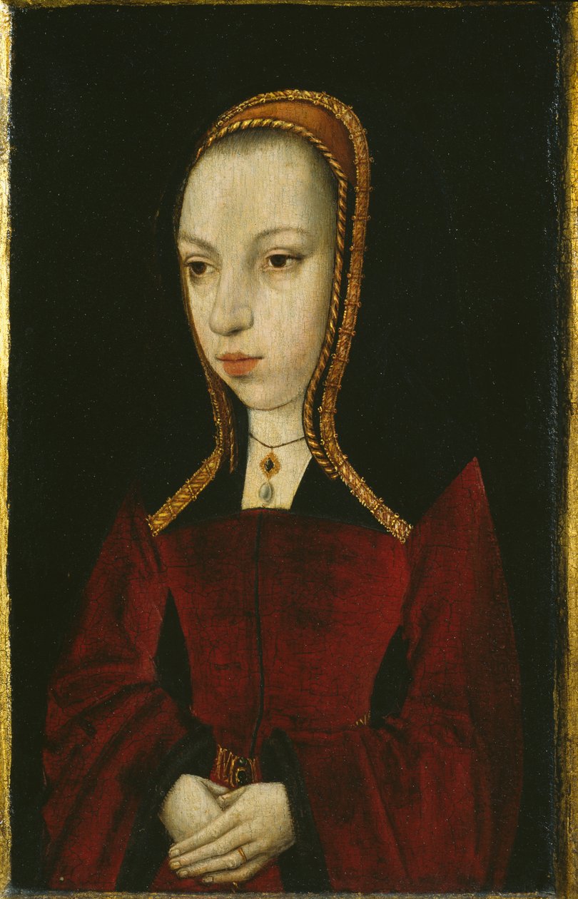 Portrait of Margaret of Austria by Master of the Legend of the Magdalen