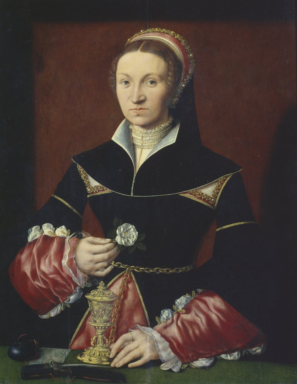 Portrait of a Lady by Master A.W.