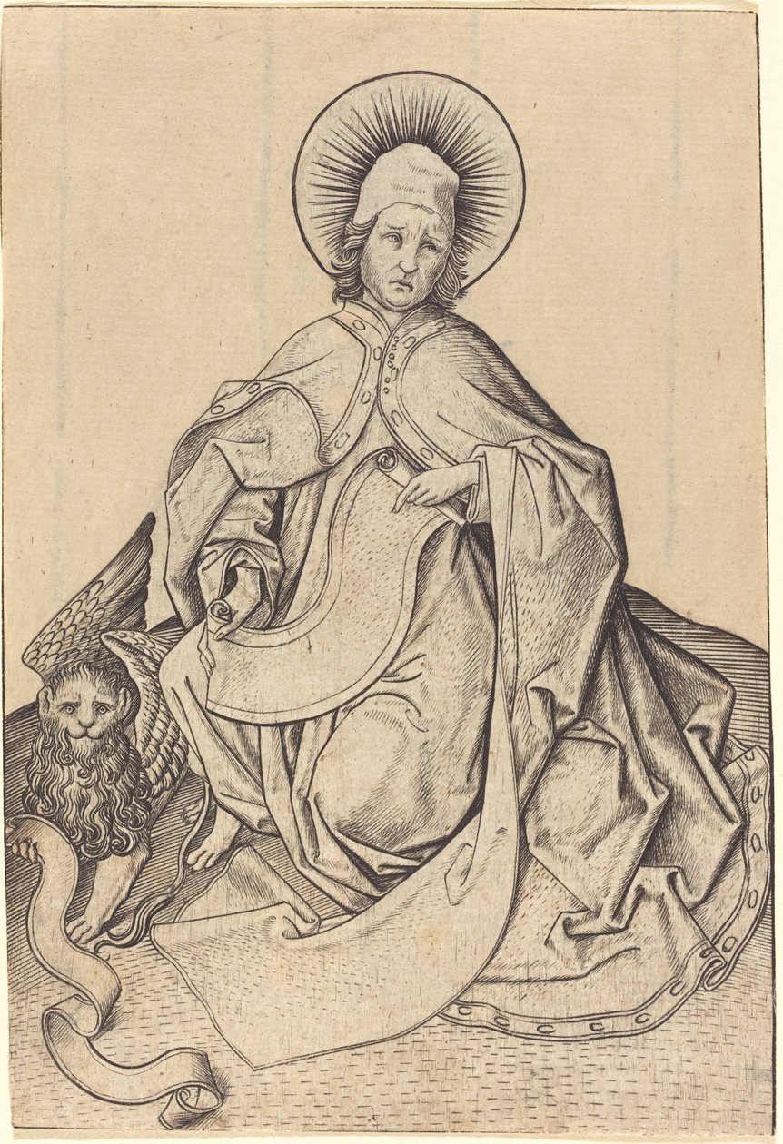 Saint Mark by Master E.S.