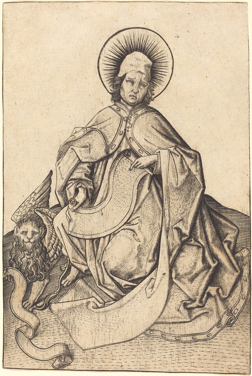 Saint Mark by Master E.S.