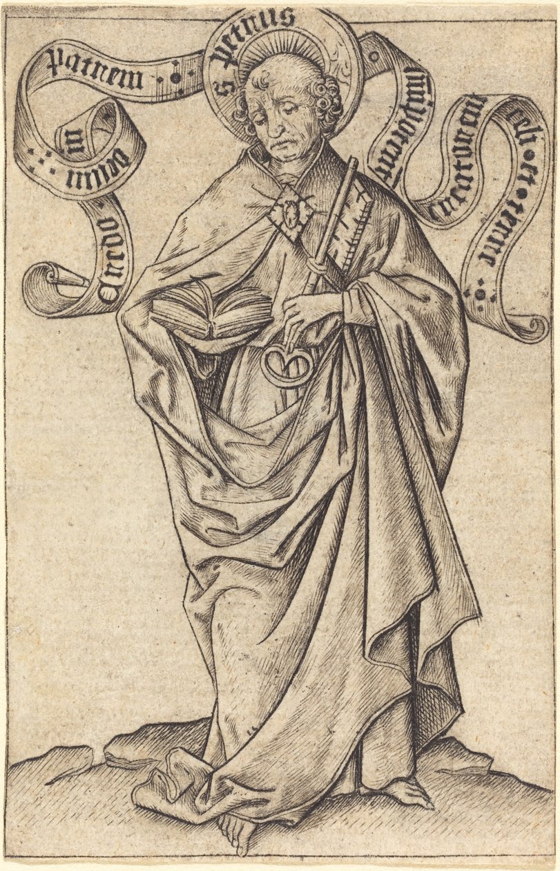 Saint Peter by Master E.S.