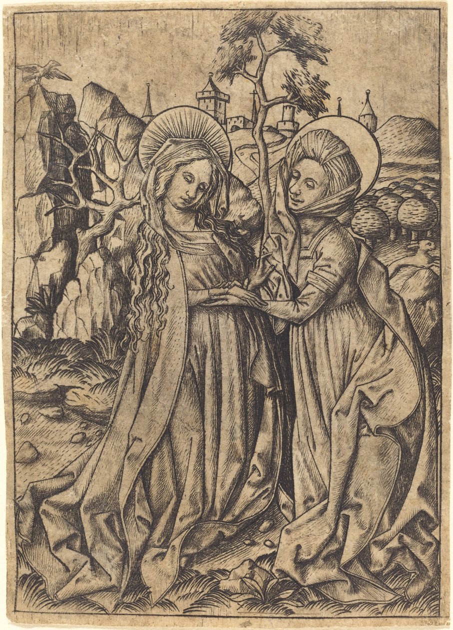 The Visitation by Master E.S.