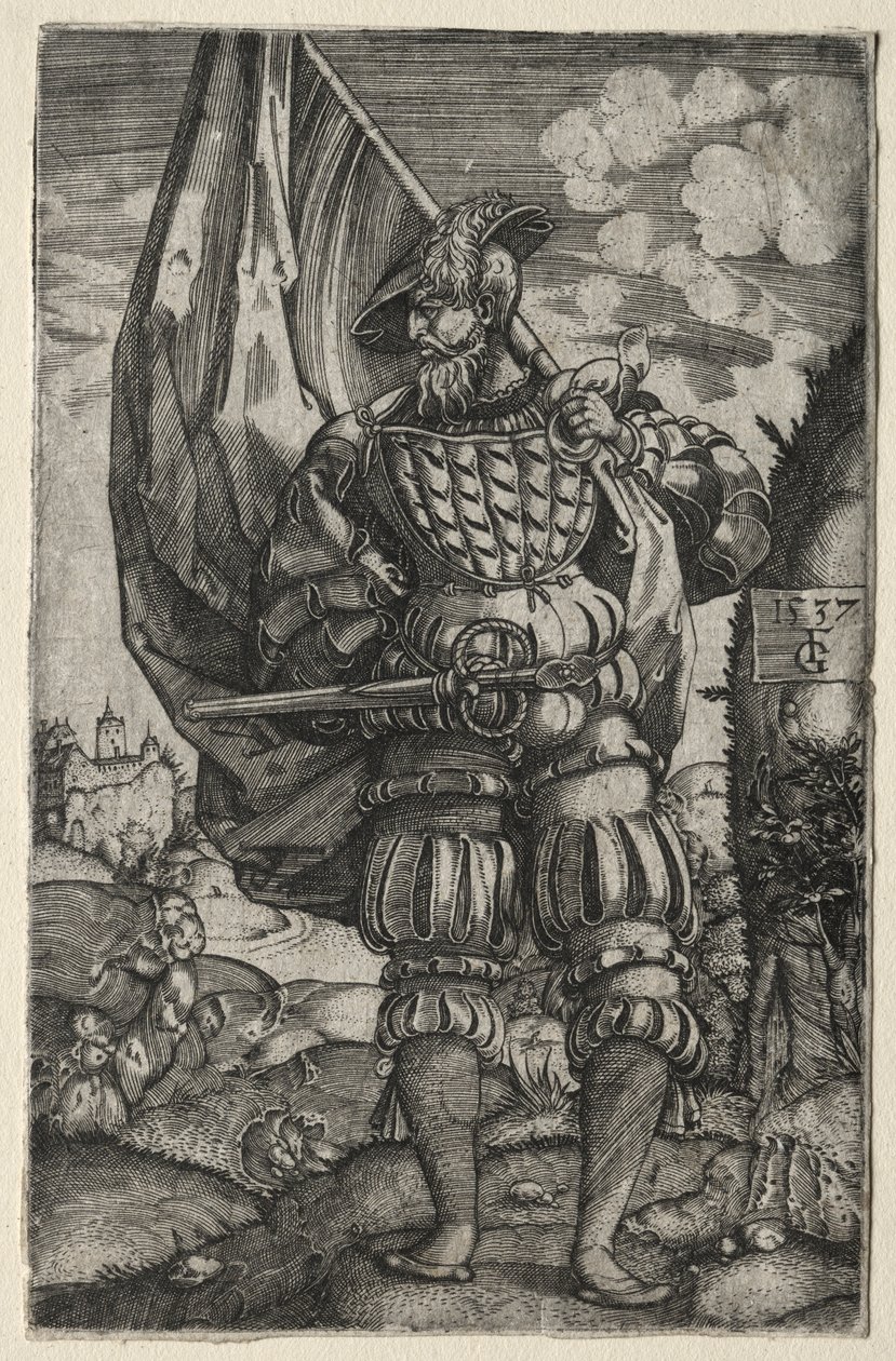 The Standard-Bearer by Master F. G.
