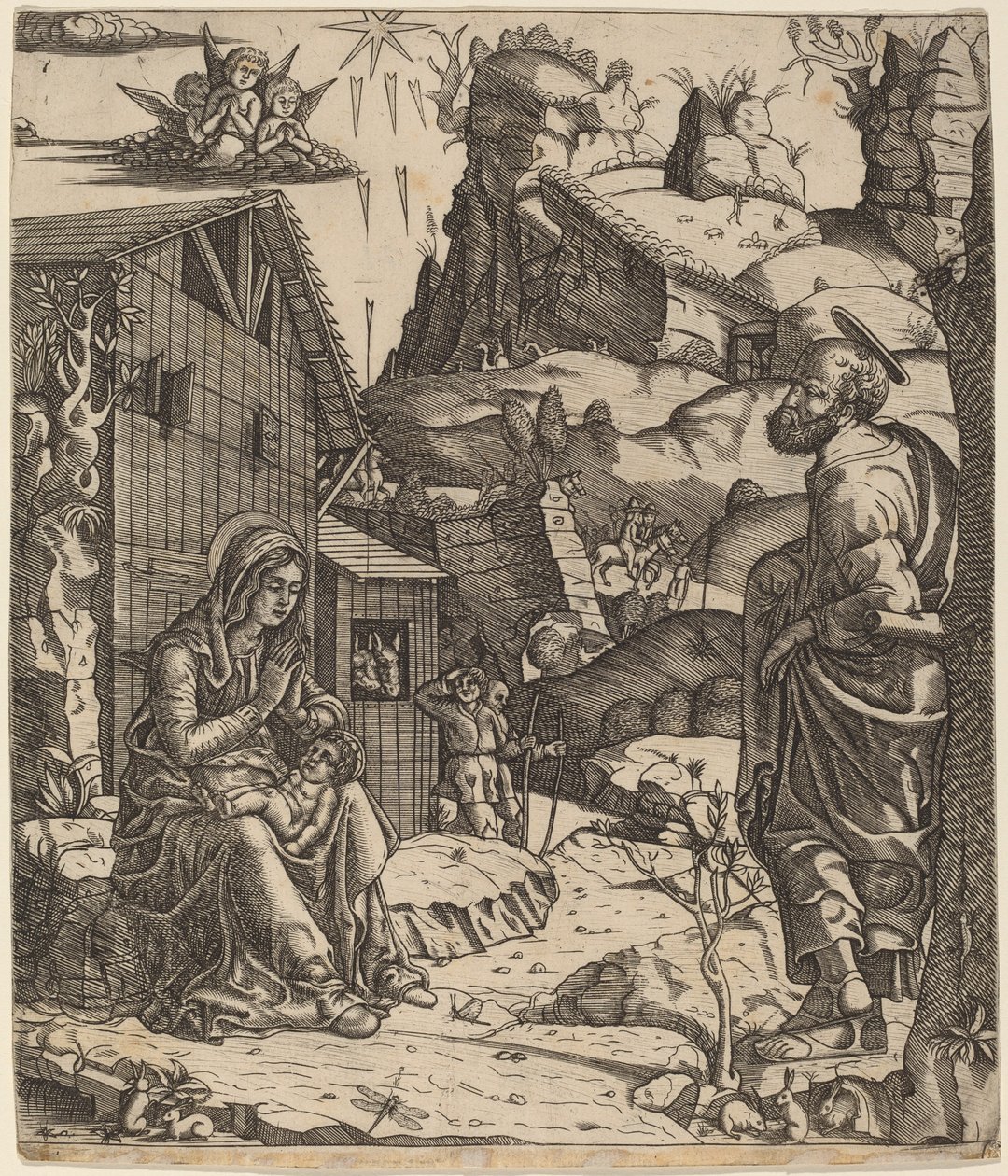 The Nativity by Master I.I.CA