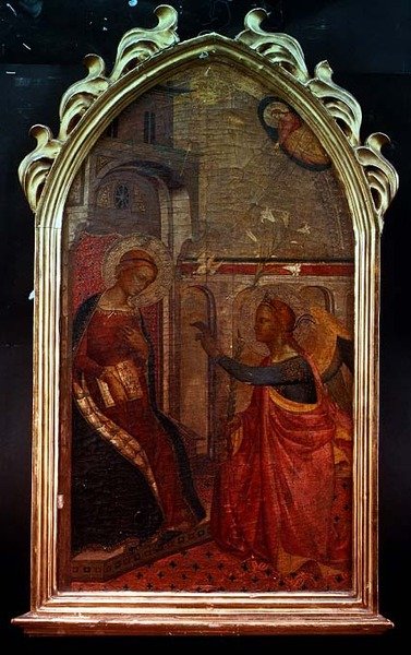 The Annunciation by Master of the Misericordia