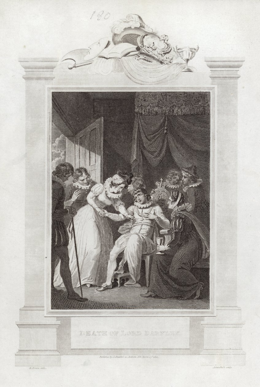 Death of Lord Darnley by Mather Brown