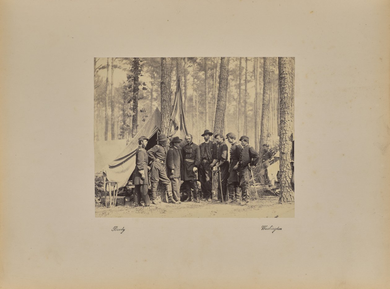 Potter and Staff by Mathew B. Brady