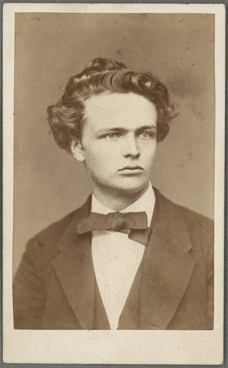 August Strindberg by Mathias Hansen