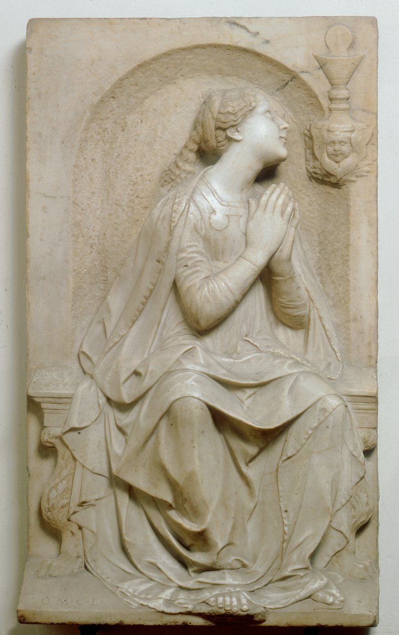 Faith, relief by Matteo Civitali