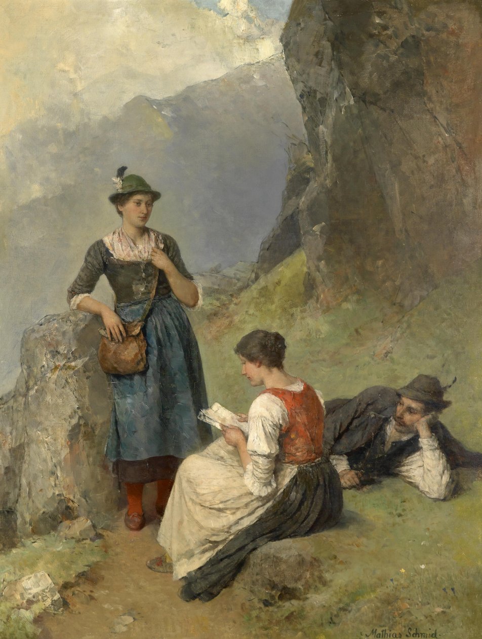 The Postwoman by Matthias Schmid