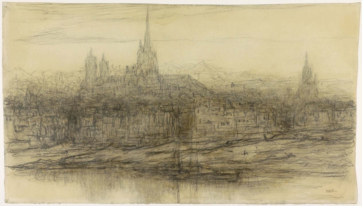 View of Rouen by Matthijs Maris