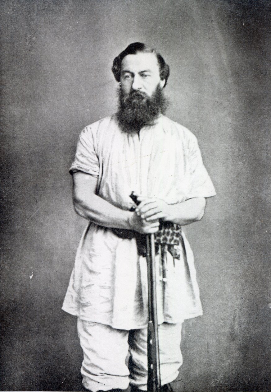 Samuel Baker, 1865 by Maull and Fox