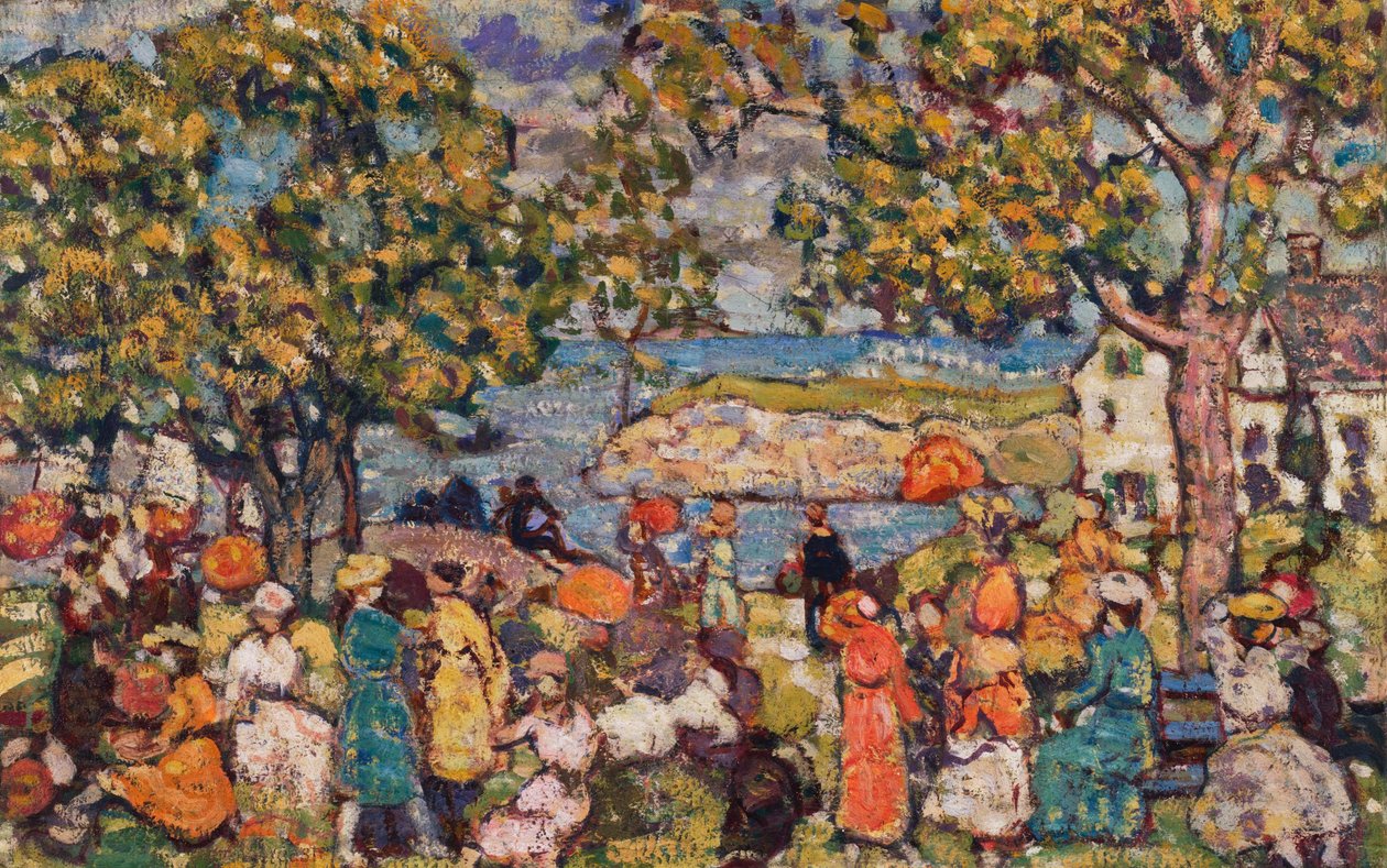 Picnic by Maurice Brazil Prendergast