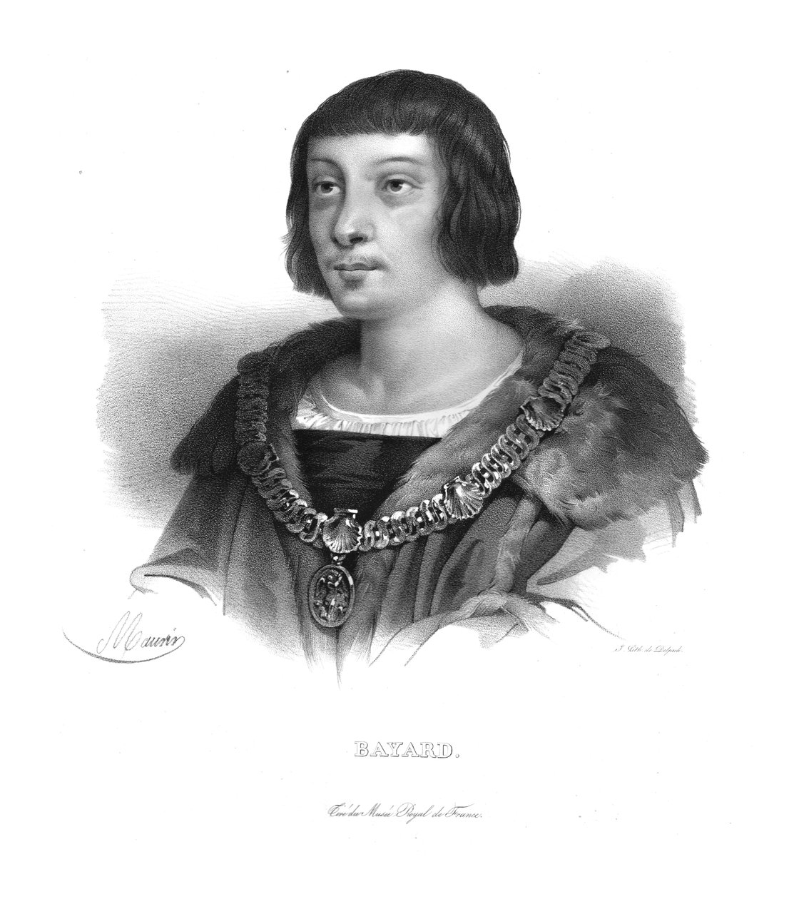 Pierre Terrail of Bayard by Maurin