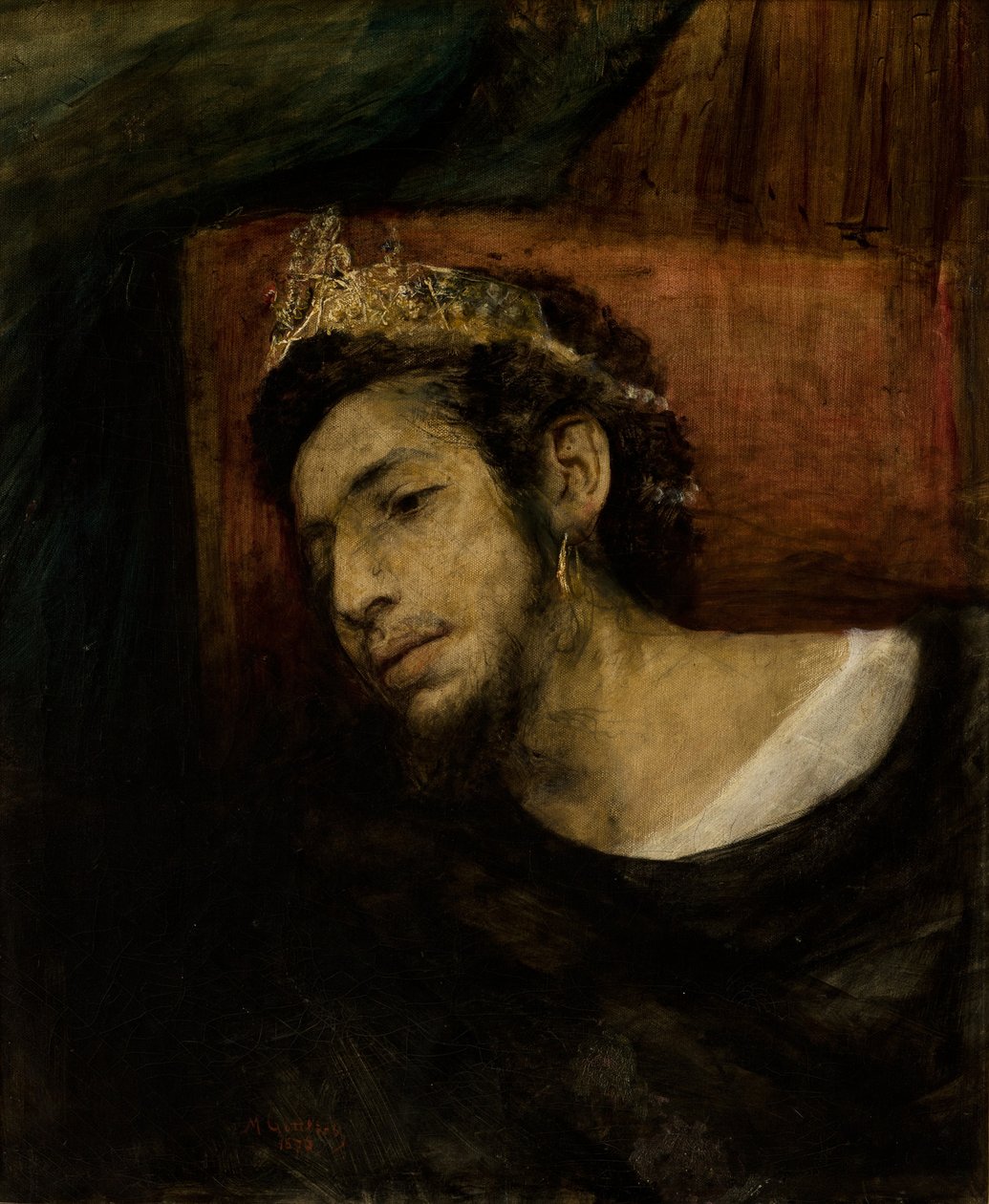 Ahasuerus, 1876 by Maurycy Gottlieb