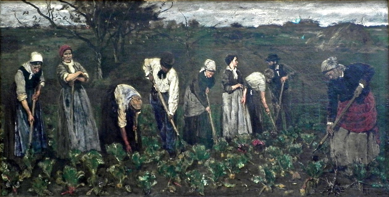 Workers in the Beet Field by Max Liebermann