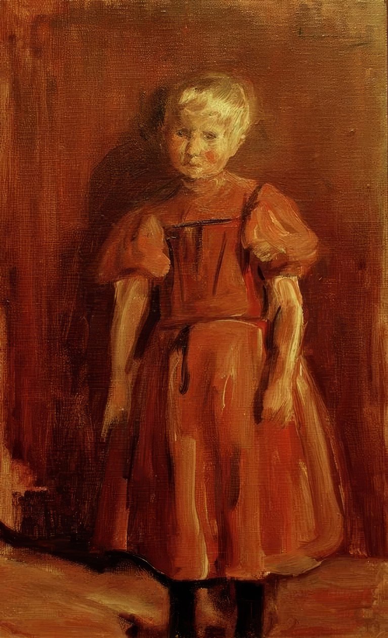 Standing Girl by Max Liebermann