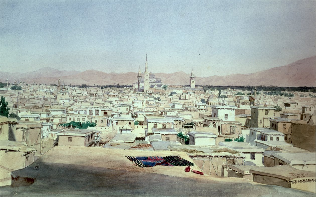 Damascus, 1844 by Max Schmidt