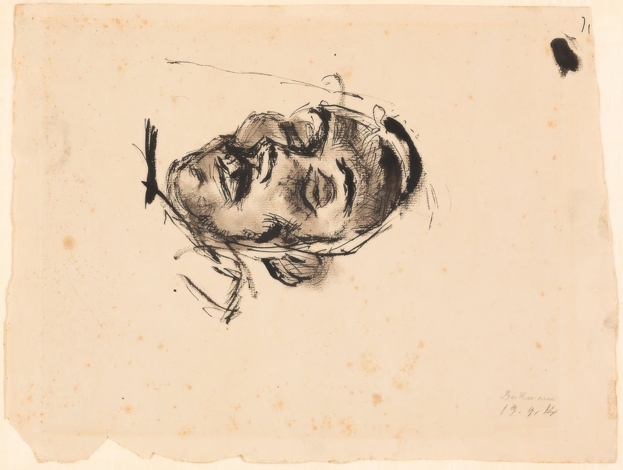 Dead Russian by Max Beckmann