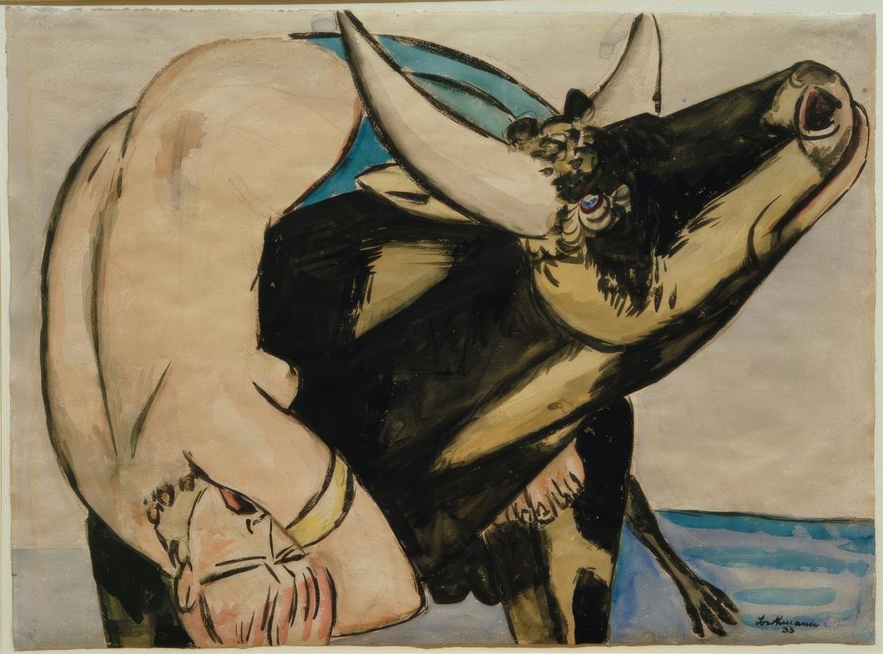 The Rape of Europa by Max Beckmann
