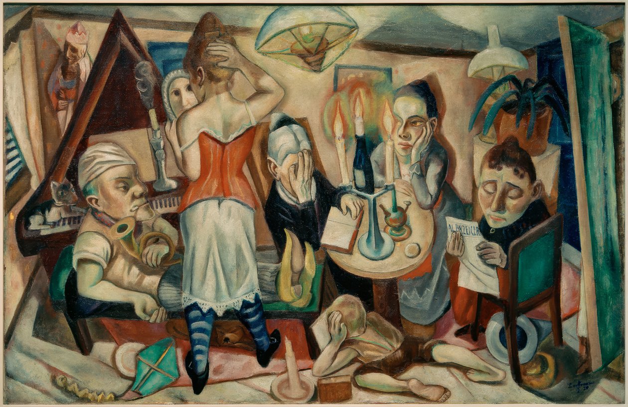Family Portrait by Max Beckmann