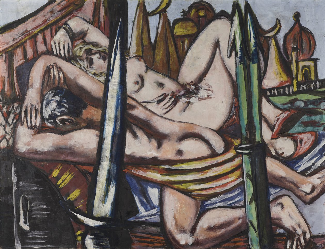 Messingstadt, 1944 by Max Beckmann