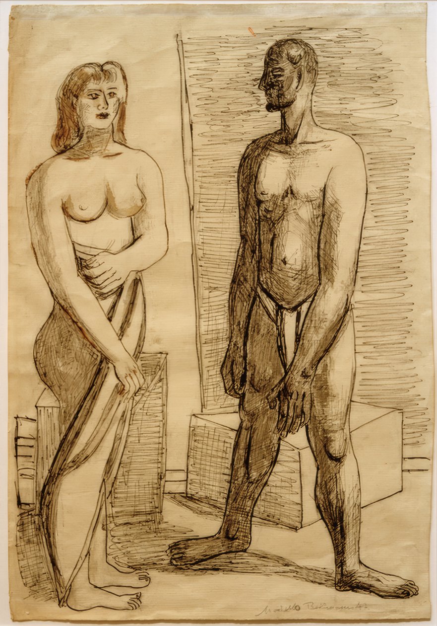 Models by Max Beckmann