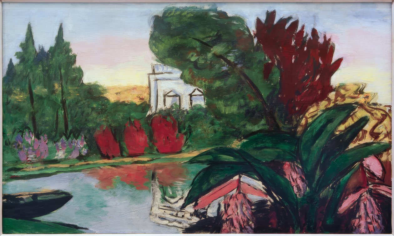 Bagatelle Park by Max Beckmann
