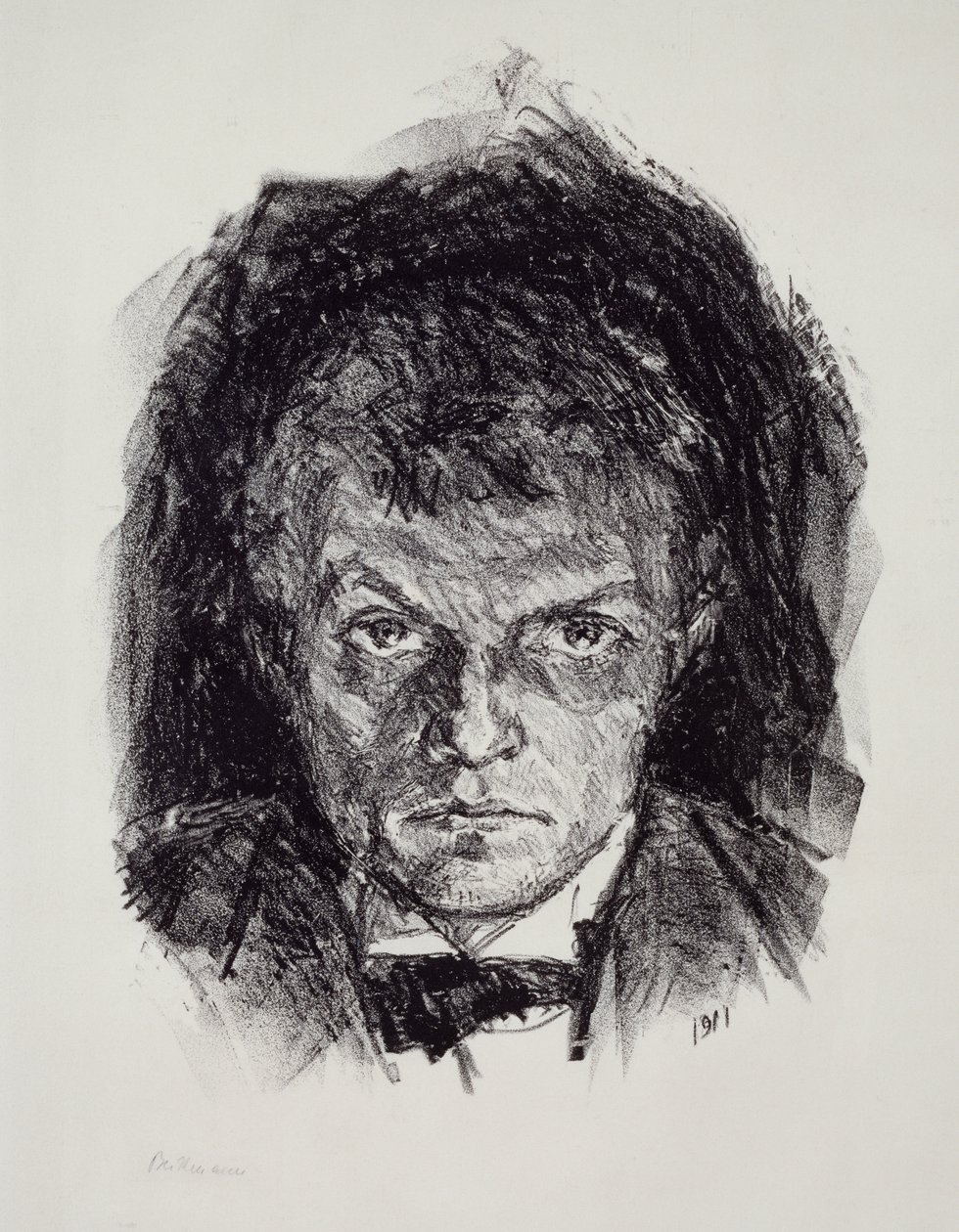 Self Portrait by Max Beckmann