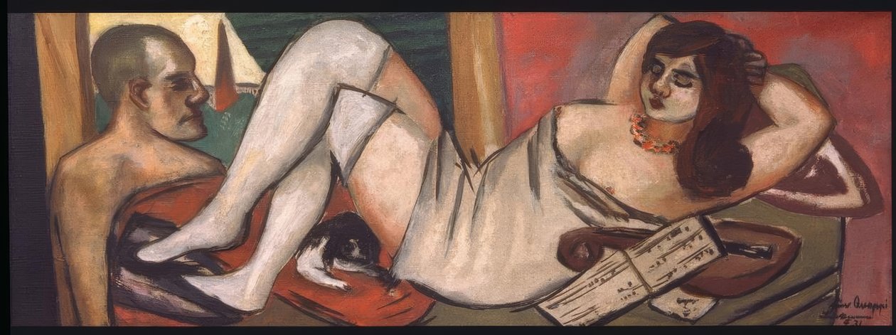 Siesta by Max Beckmann