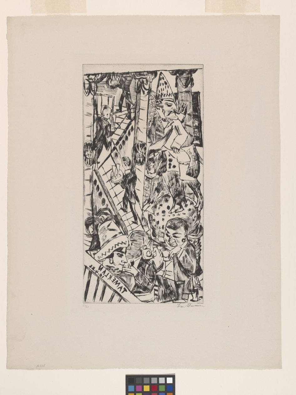 Tamerlan by Max Beckmann