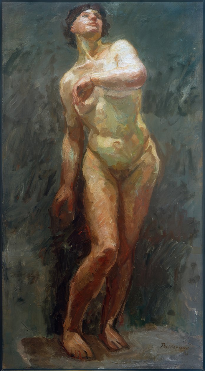 Female Nude by Max Beckmann