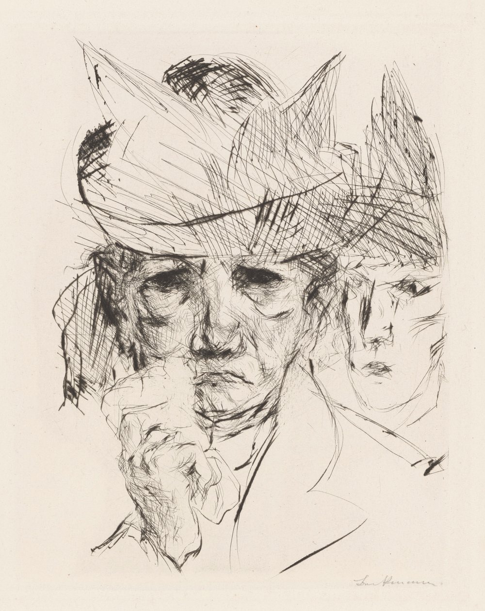 Weeping Woman by Max Beckmann