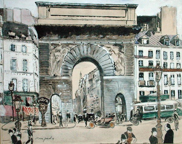 The Porte St.Denis by Max Jacob