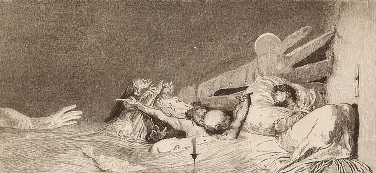 Fears, 1881 by Max Klinger