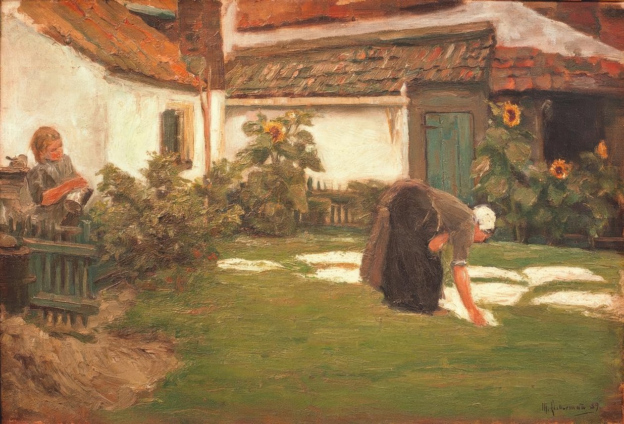 The Bleach by Max Liebermann