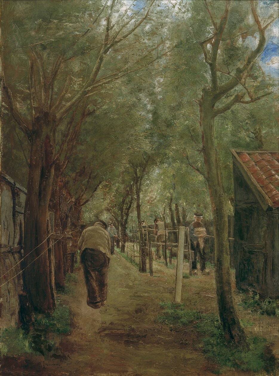 Ropewalk by Max Liebermann