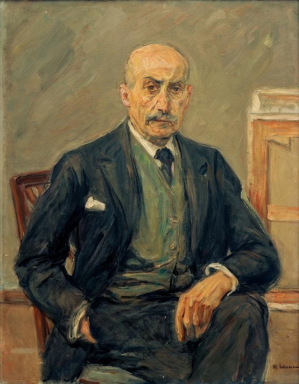 Self-Portrait by Max Liebermann