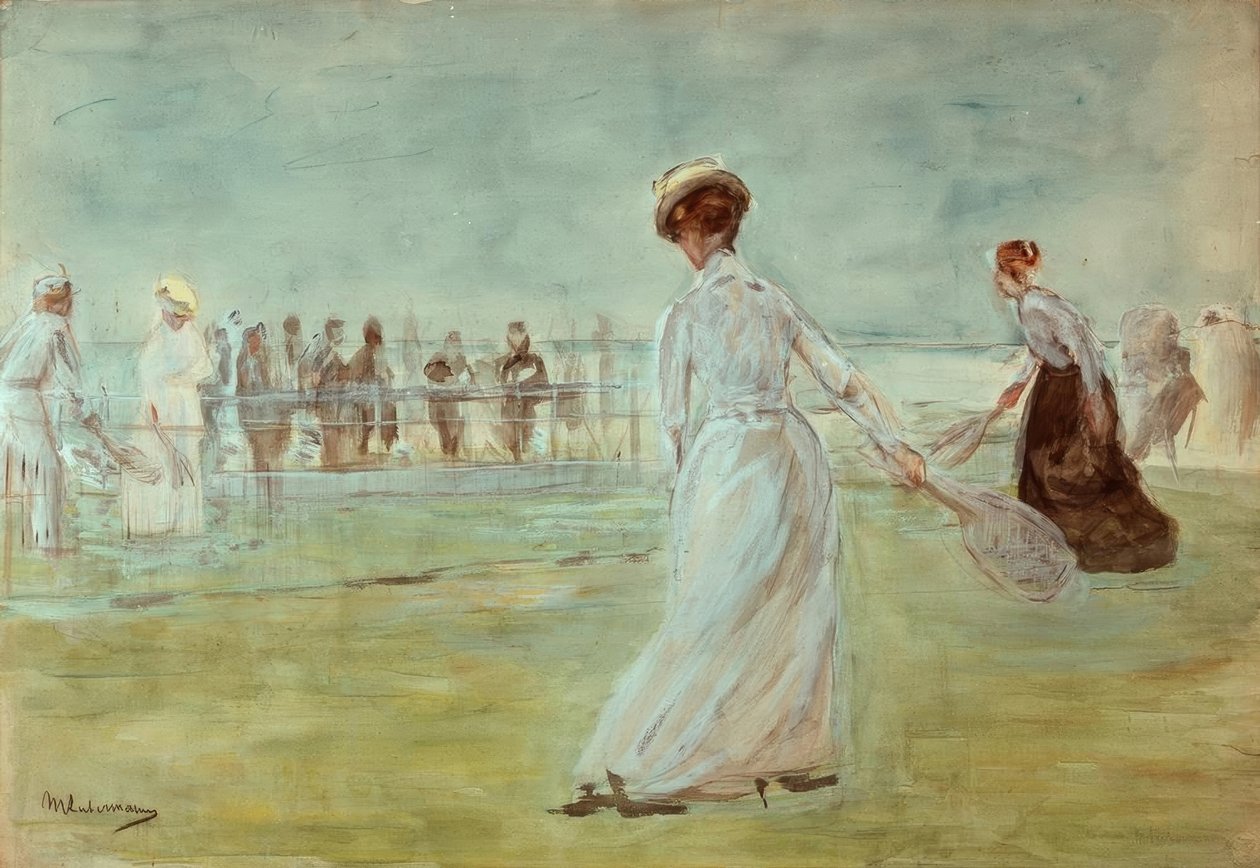 Tennis Player by Max Liebermann