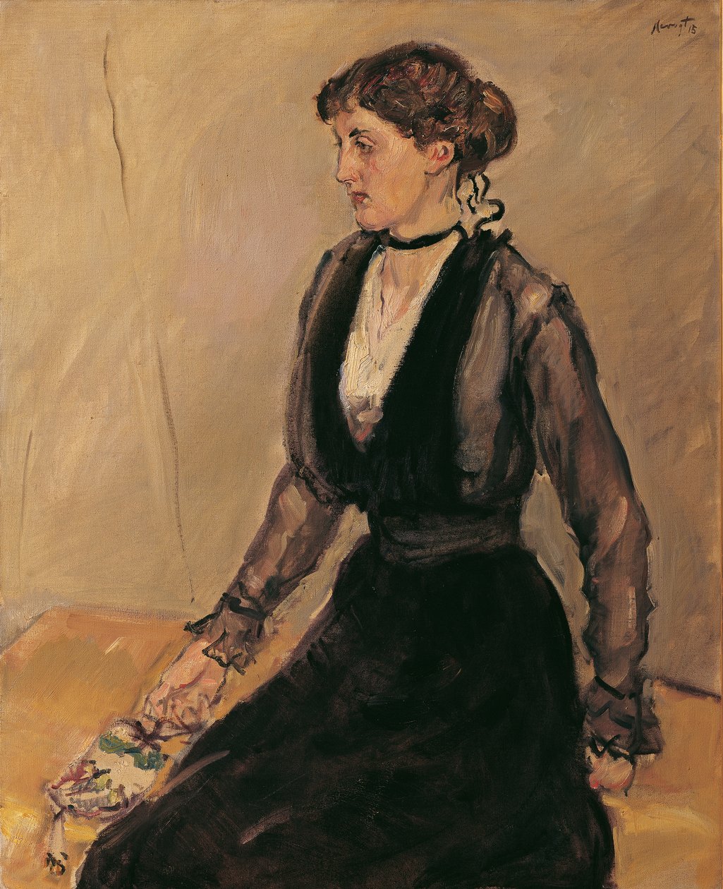 Miss Eva Steinbarth by Max Slevogt