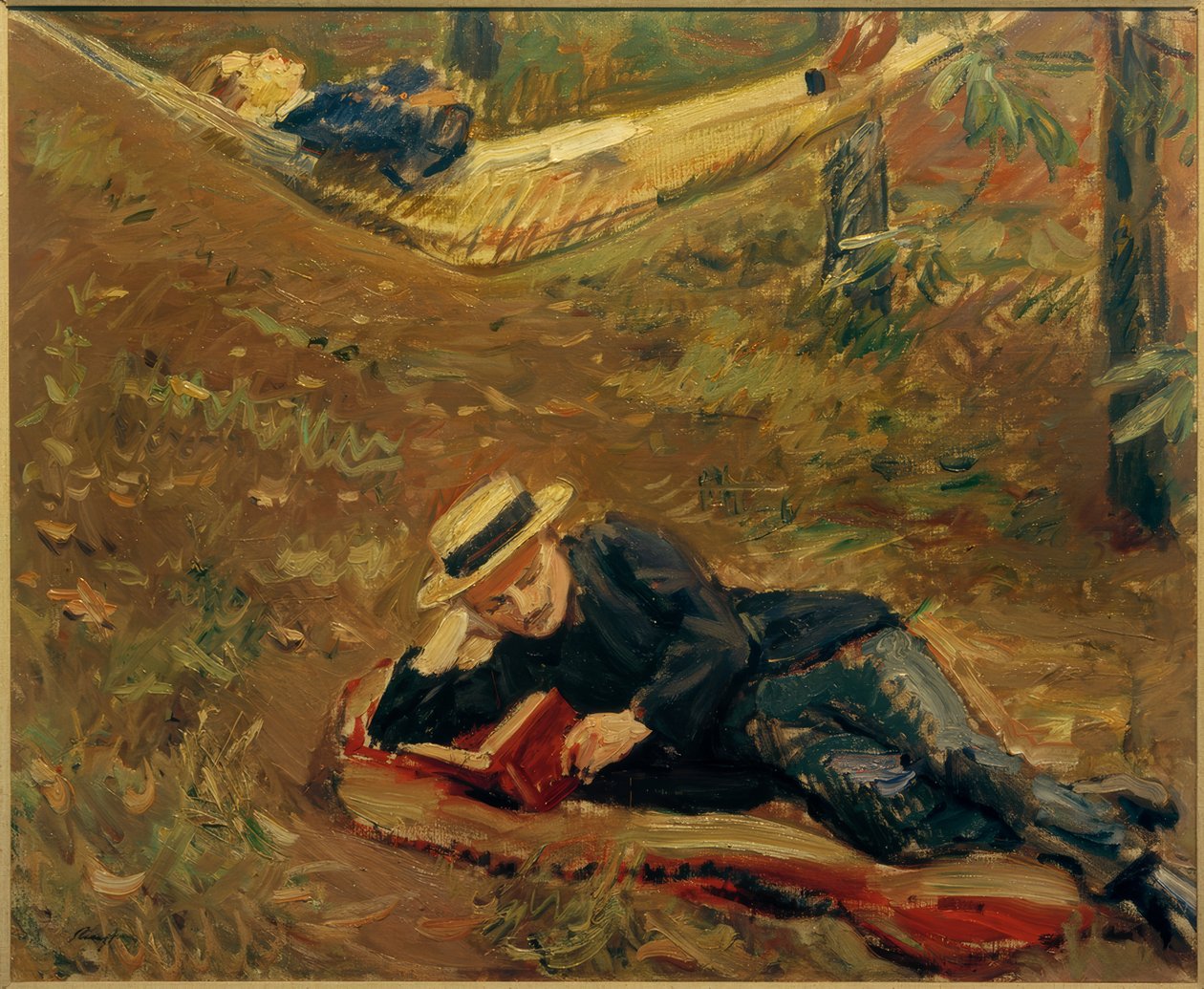 Hammock (Siesta) by Max Slevogt
