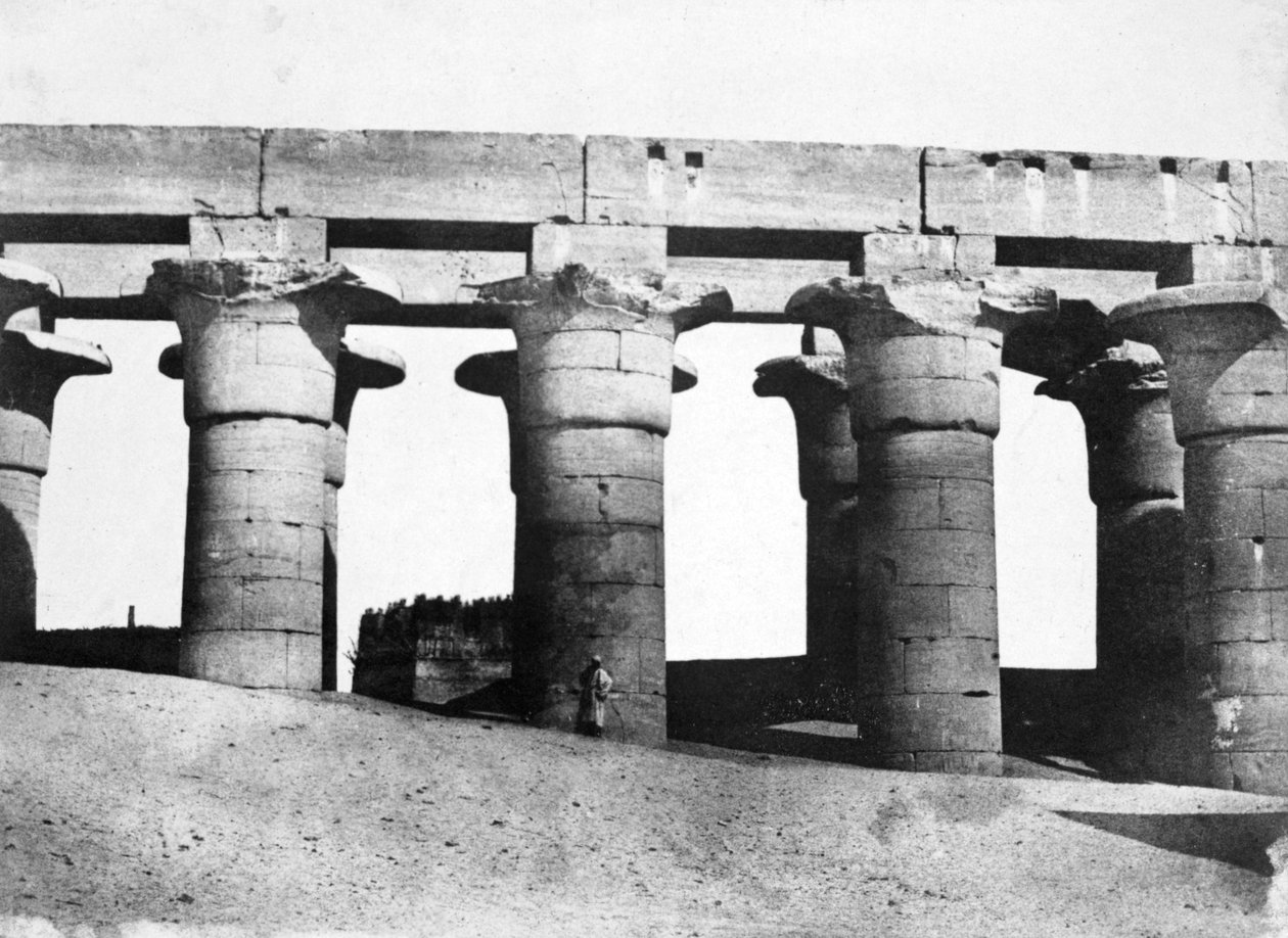 Temple ruins, Egypt by Maxime Du Camp