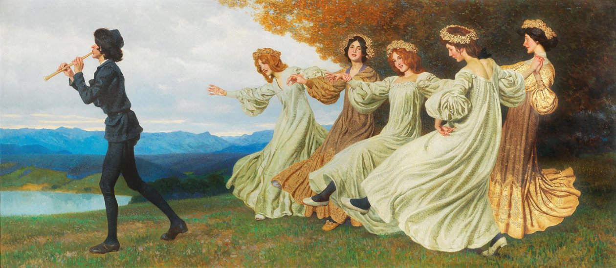 Old Song, 1905 by Maximilian Lenz