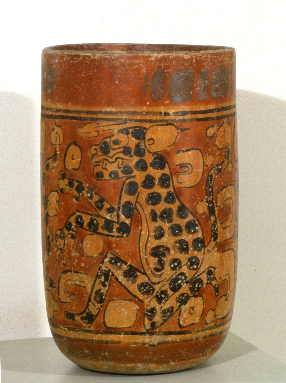 Funerary Vase by Mayan