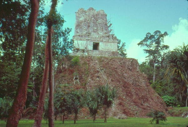 Temple II, Tikal by Mayan