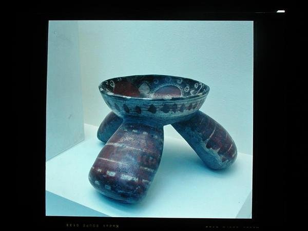 Tripod pot by Mayan