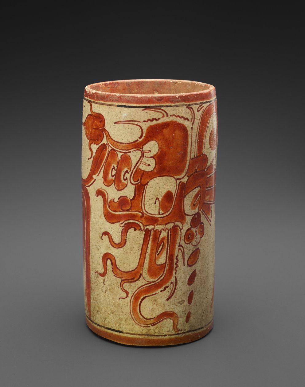 Vessel, 600-900 AD by Mayan Mayan